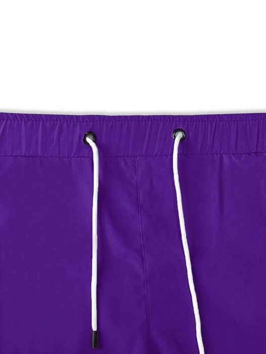 Slant Pocket Drawstring Shorts