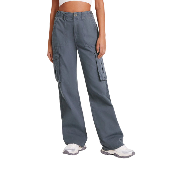 Adjustable Straight Leg Cargo Pants