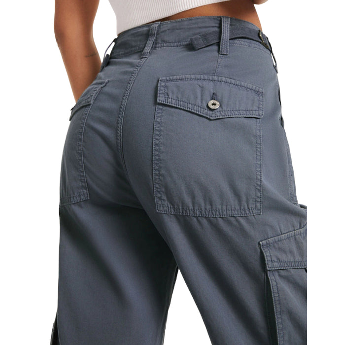 Adjustable Straight Leg Cargo Pants