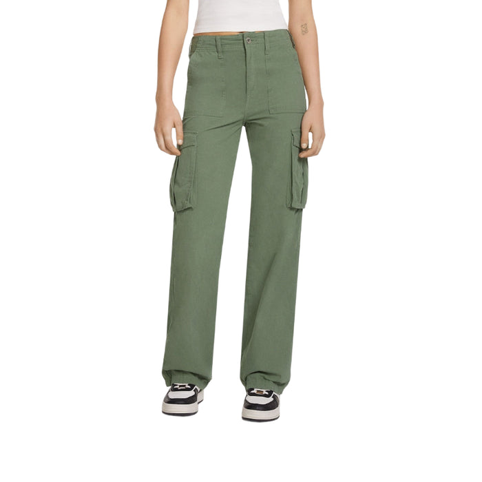 Adjustable Straight Leg Cargo Pants