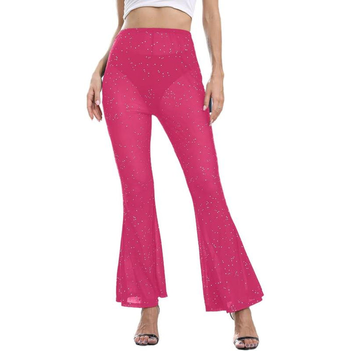 Flared Lace Bell Bottom Pants