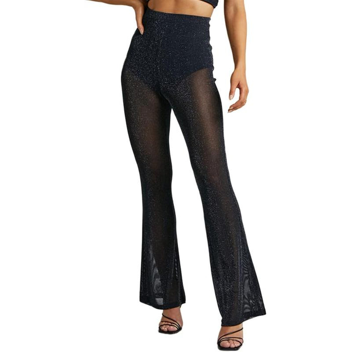 Lace Detail Evening Pants - Sophisticated Design