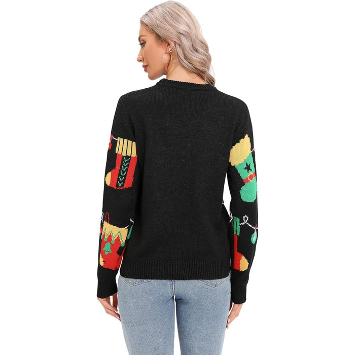 Festive Knitted Sweater for Holiday Celebrations