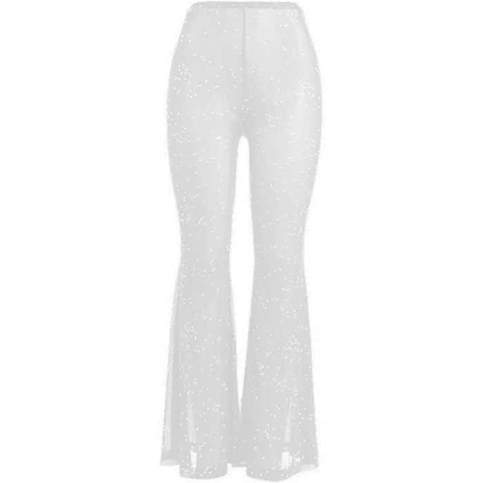 Flared Lace Bell Bottom Pants