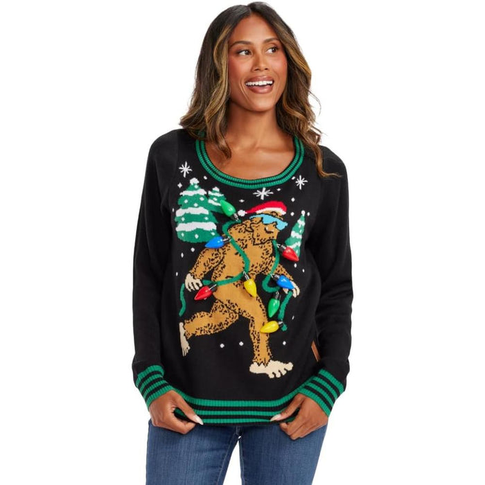 Winter Holiday Sweater With Decorative Design