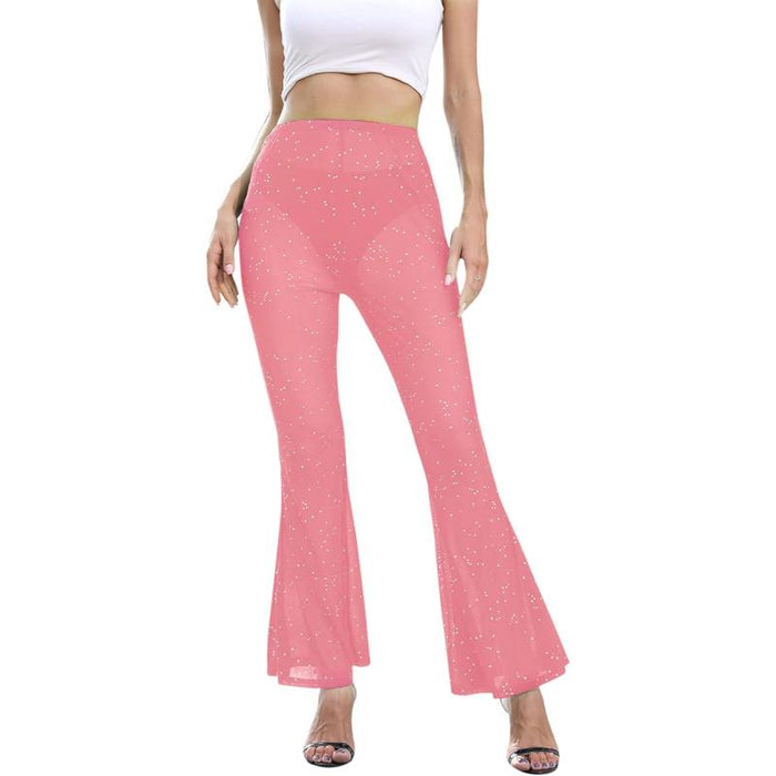 Flared Lace Bell Bottom Pants