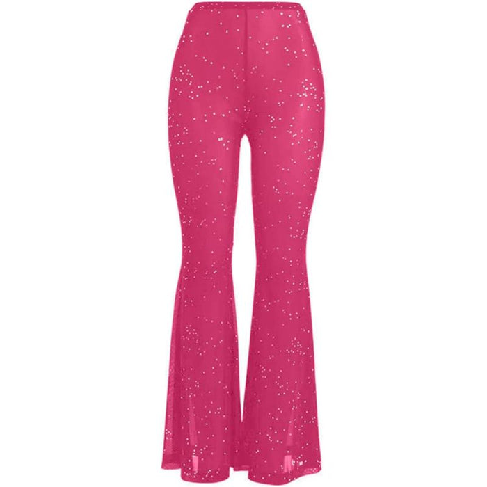 Flared Lace Bell Bottom Pants