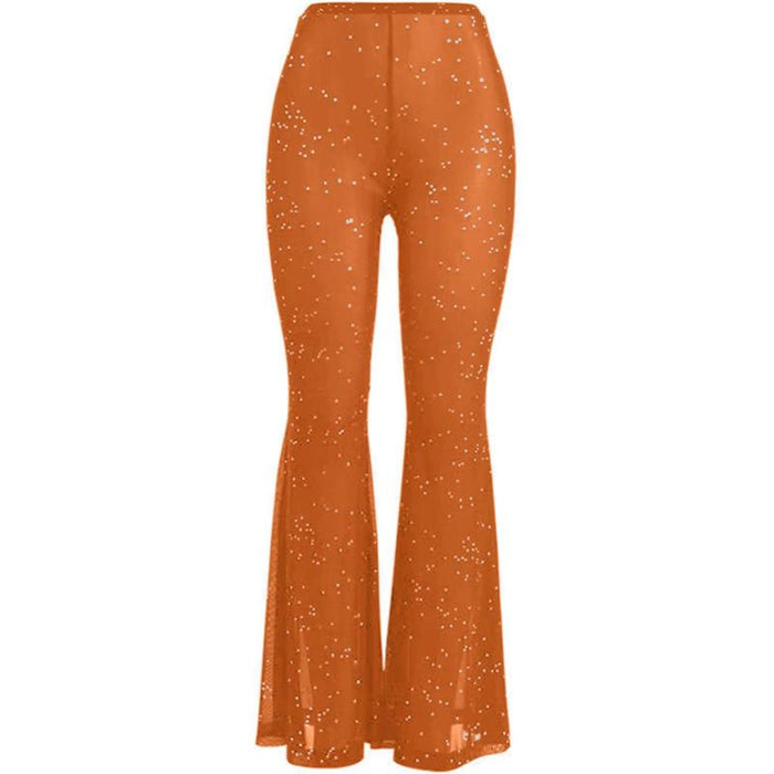 Flared Lace Bell Bottom Pants