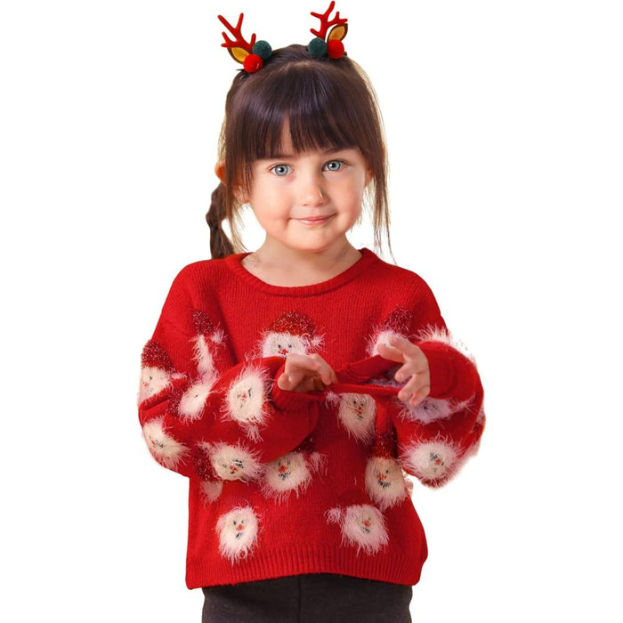 Santa Themed Festive Holiday Sweater