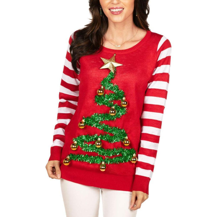 Christmas Sweaters with Festive Decorations