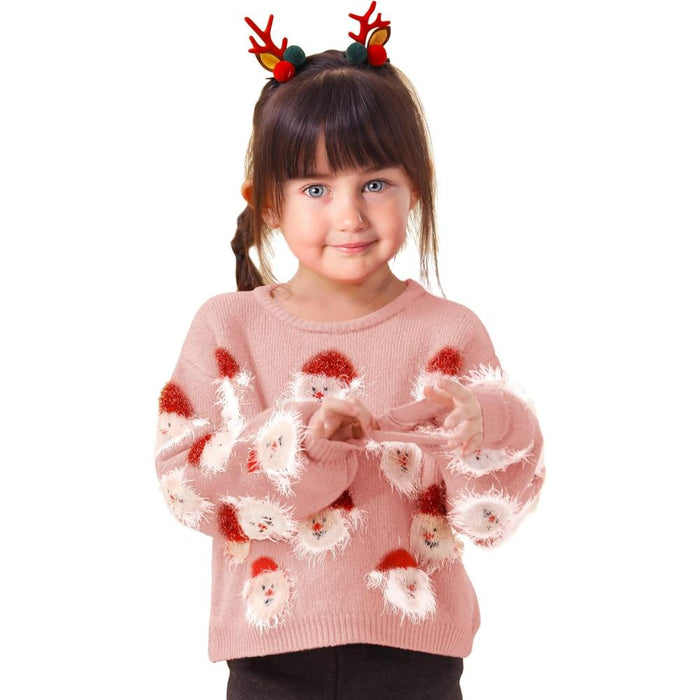 Santa Themed Festive Holiday Sweater