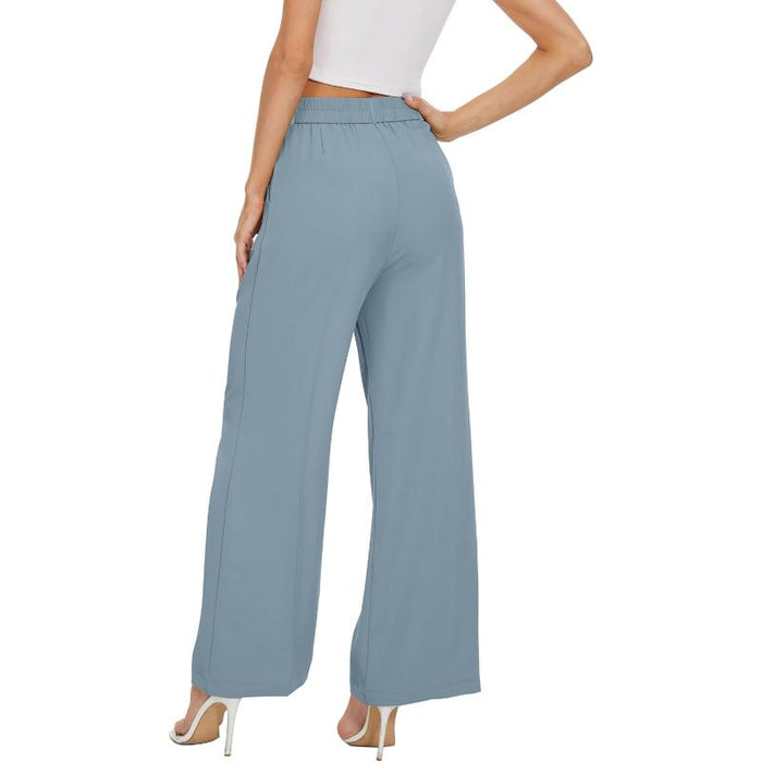 High Rise Classic Straight Trousers