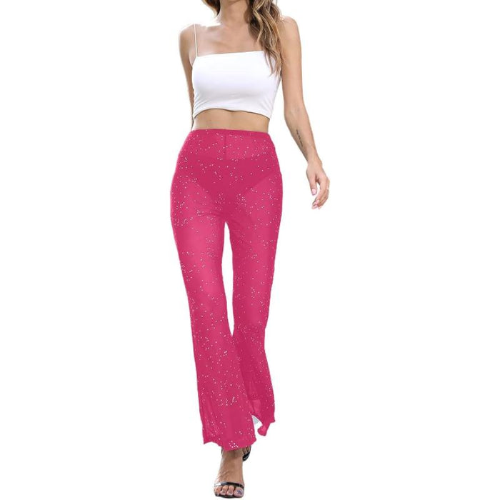 Flared Lace Bell Bottom Pants