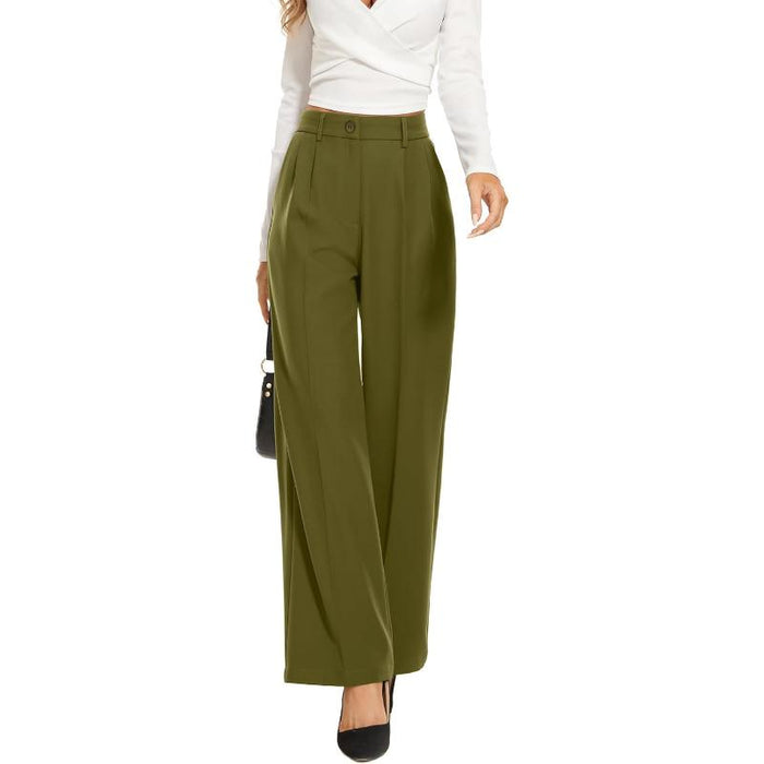 High Rise Tailored Trousers