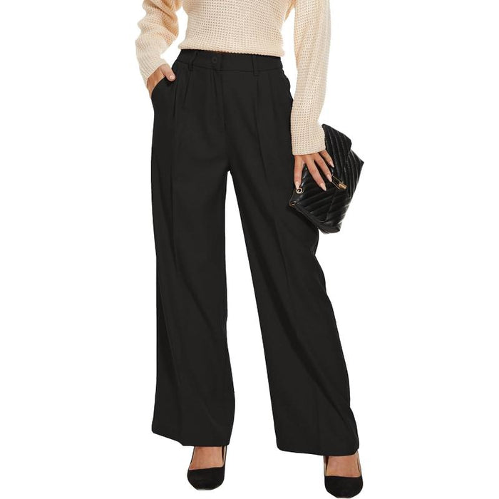 High Rise Tailored Trousers