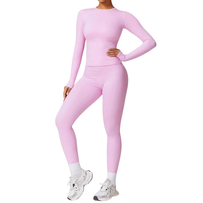 Long Sleeve Seamless Activewear Set