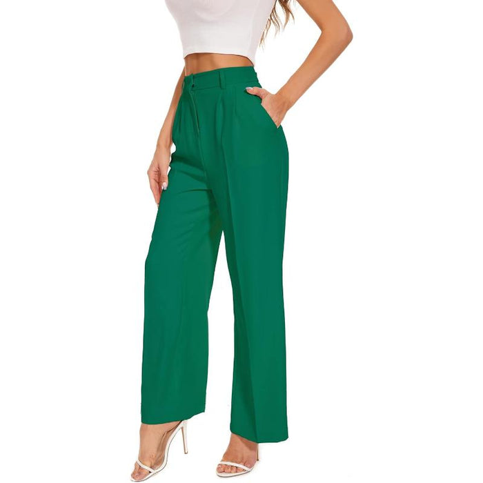 High Rise Tailored Trousers