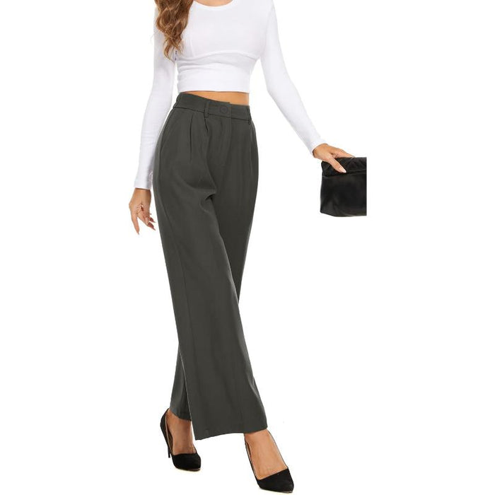 High Rise Tailored Trousers