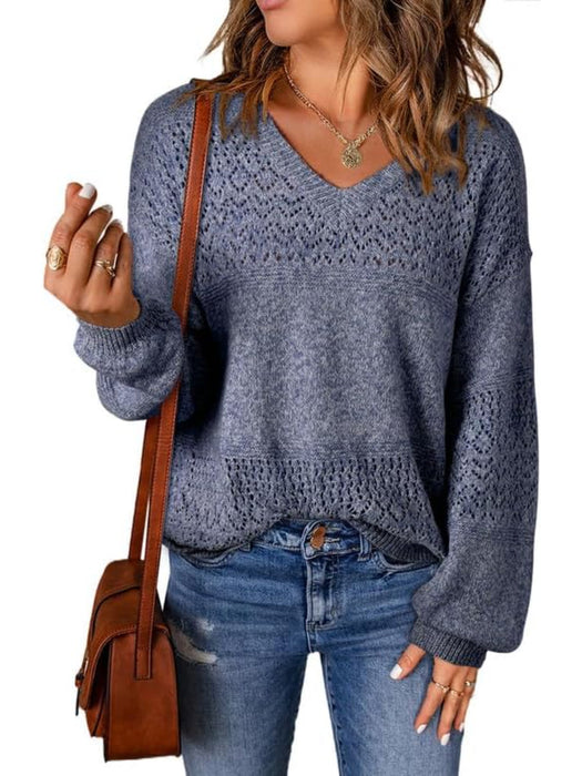 Classic Knit Pullover Sweater