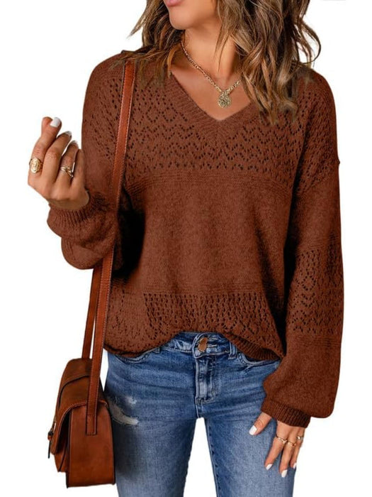 Classic Knit Pullover Sweater