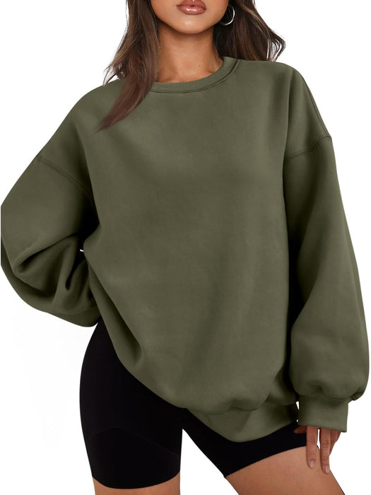 Cozy Long Sleeve Pullover Sweatshirt