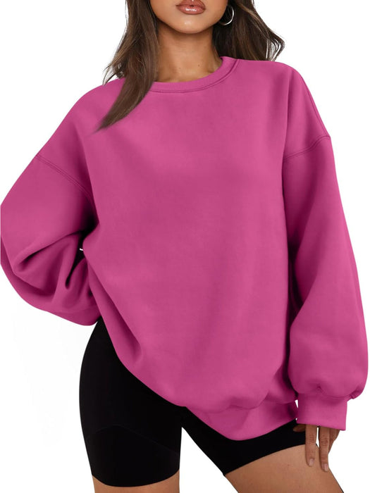 Long Sleeve Oversized Pullover Sweatshirt