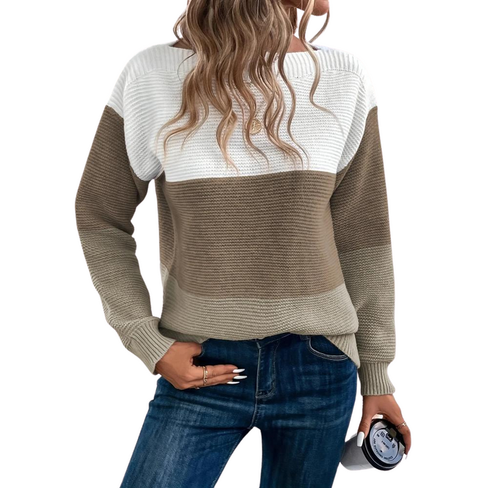 Casual Knit Pullover Sweater