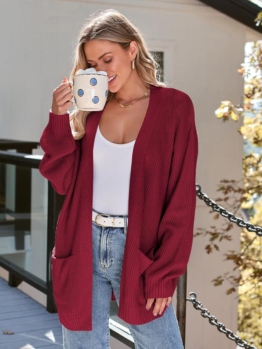 Soft Knit Oversized Cardigan