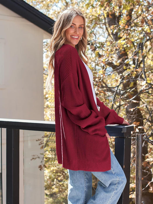 Soft Knit Oversized Cardigan