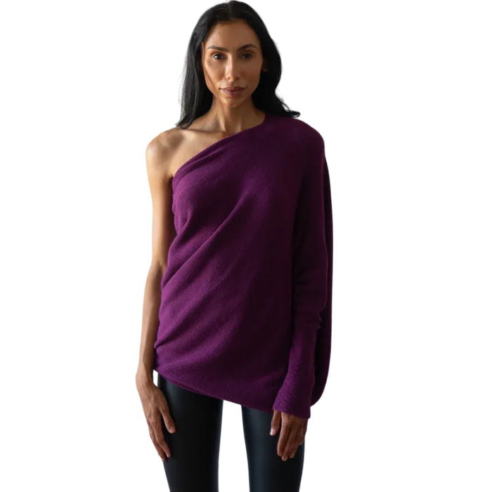 Asymmetric Draped Jumper