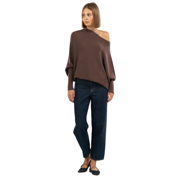 Asymmetric Draped Jumper