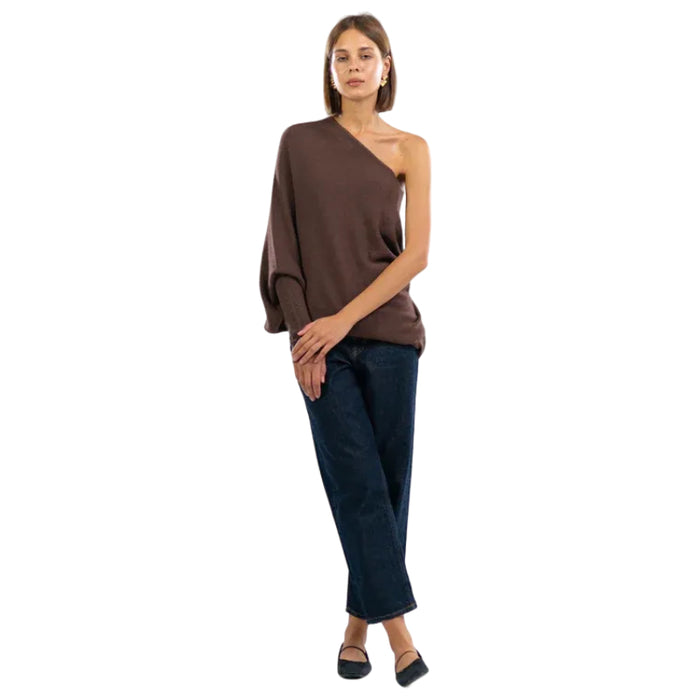 Asymmetric Draped Jumper