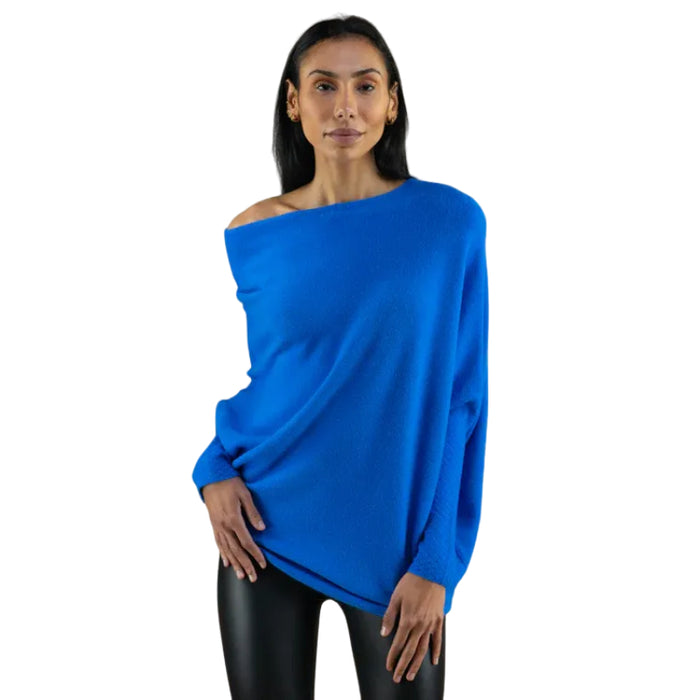 Asymmetric Draped Jumper