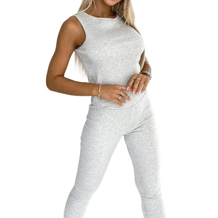 Casual Hoodie And Leggings Set