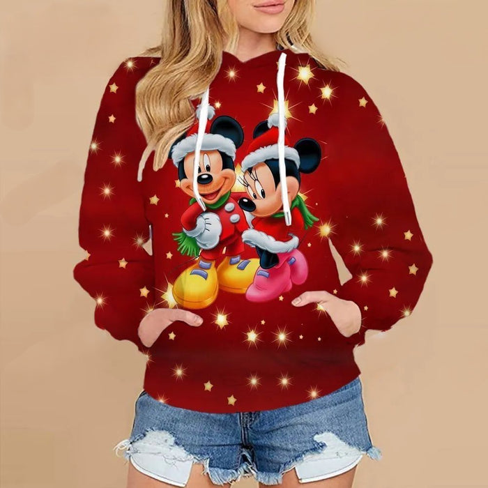 Casual Mickey Mouse Christmas Sweater