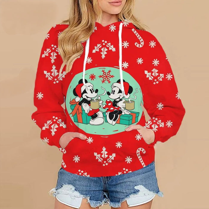 Casual Mickey Mouse Christmas Sweater