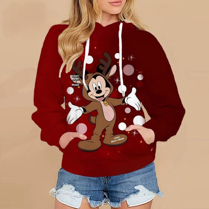 Christmas Casual Mickey Mouse Sweater