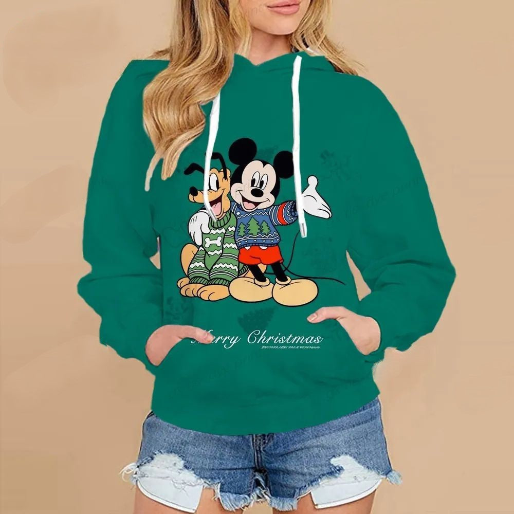 Christmas Casual Mickey Mouse Sweater