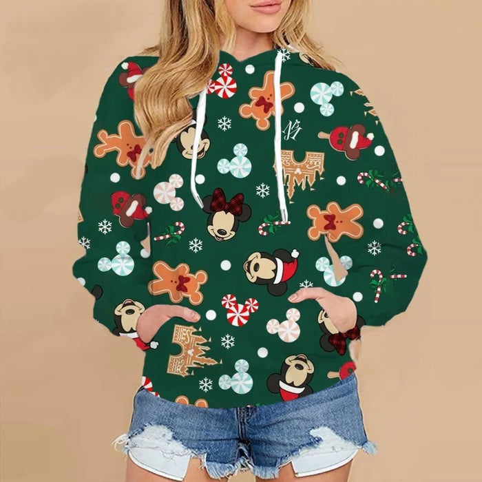 Christmas Mickey And Mouse Sweater