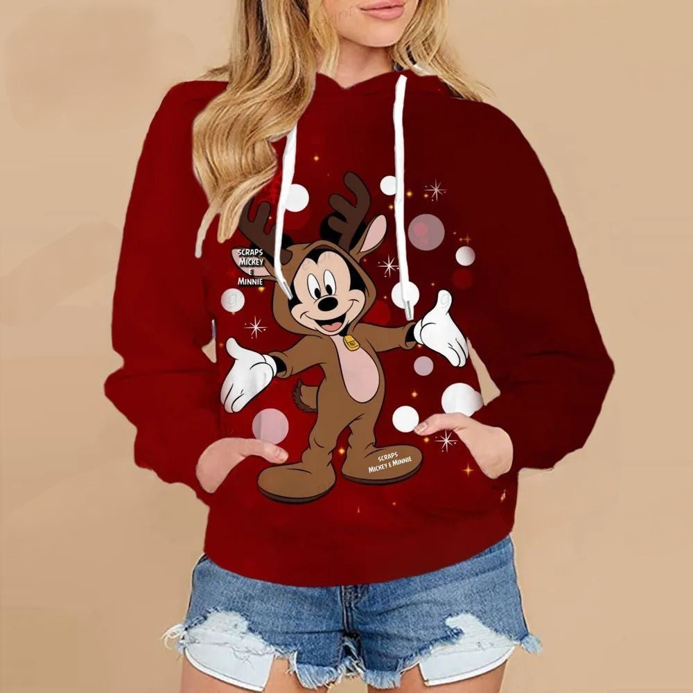 Christmas Mickey And Mouse Sweater