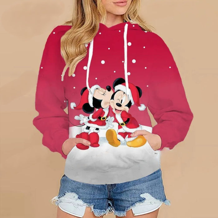 Christmas Mickey And Mouse Sweater