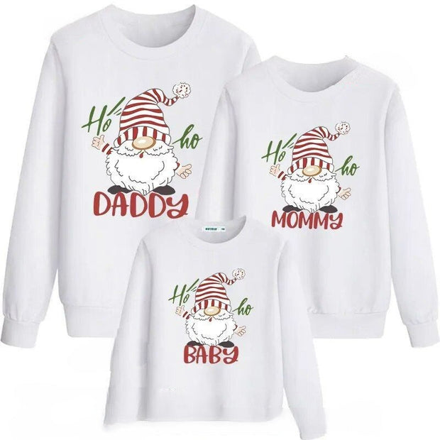 Christmas Santa Printed Elegant Sweatshirt