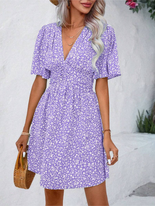 Butterfly Sleeve Dress