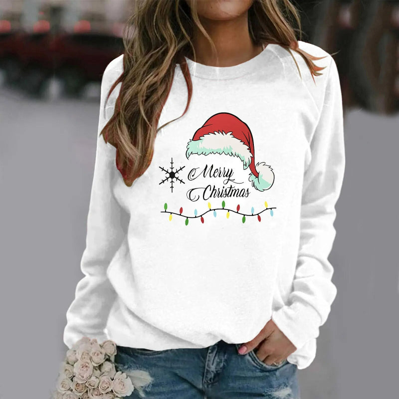 Christmas Themed Matching Print Sweater