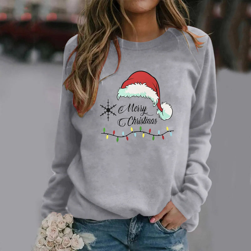 Christmas Themed Matching Print Sweater