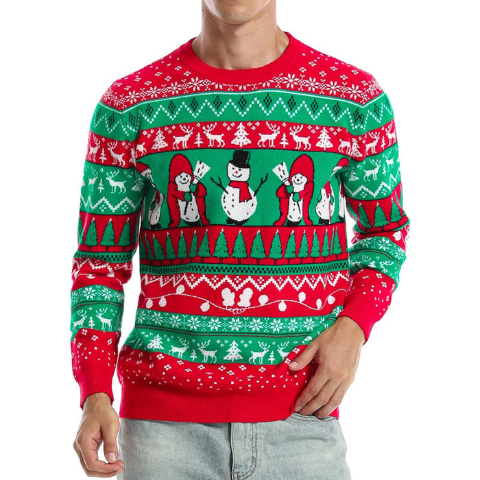 Funny Knitted Christmas Sweater