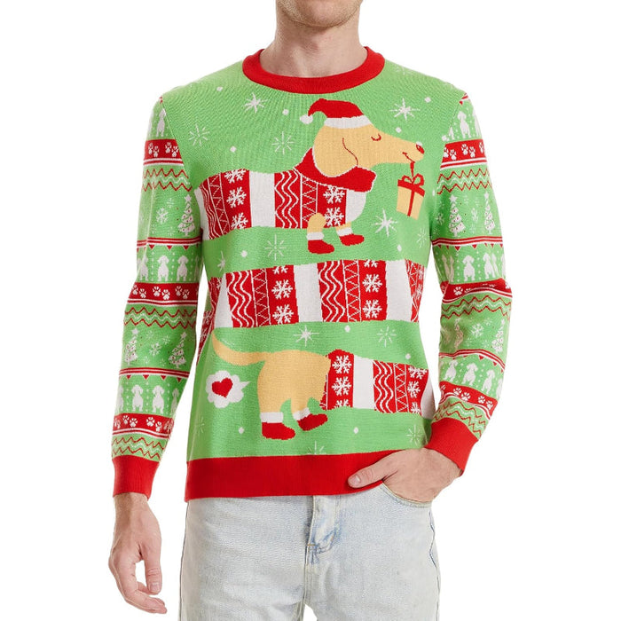 Funny Knitted Christmas Sweater