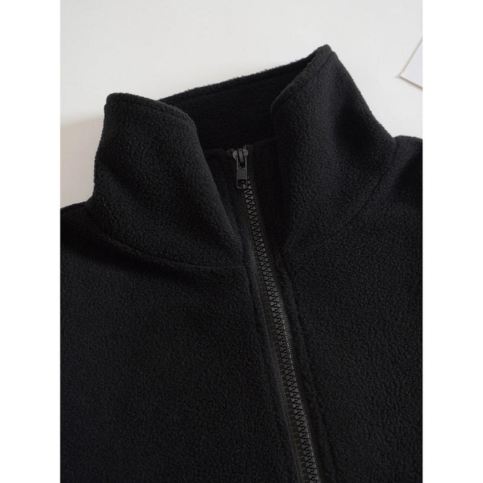 Half Zip Fleece Sweatshirt