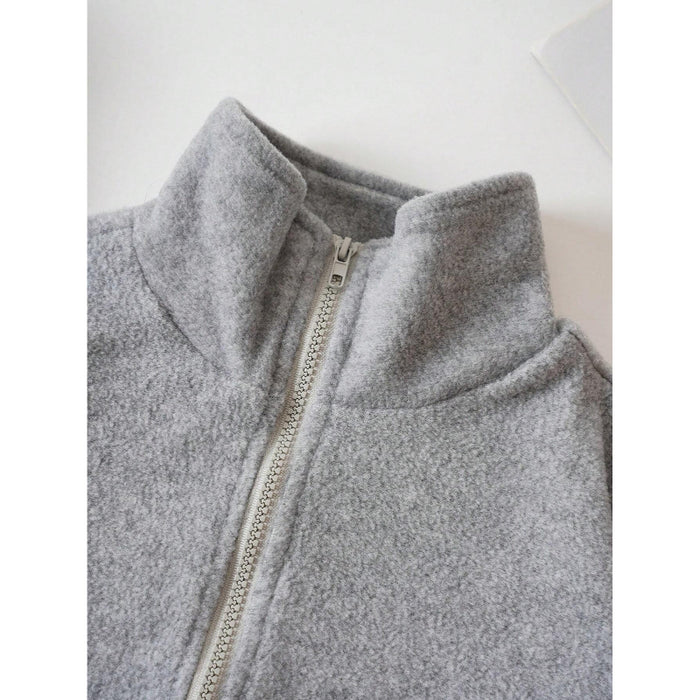 Half Zip Fleece Sweatshirt