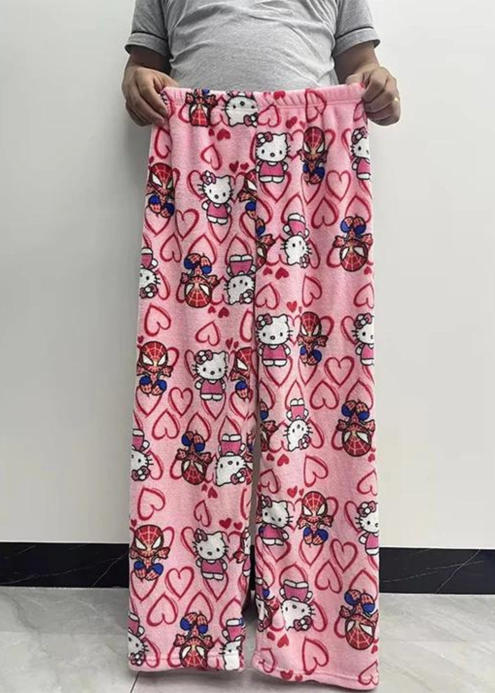 Hello Kitty Spider Man Loose Pajamas